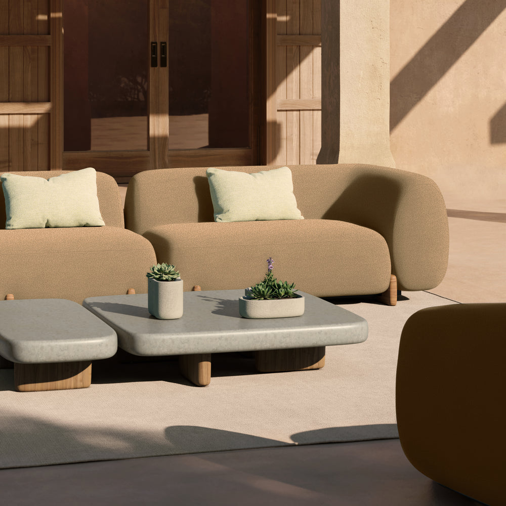 Milos 2-Piece Outdoor Sectional Sofa