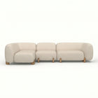 Milos 3-Piece Outdoor Sectional Sofa