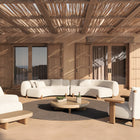 Milos 60-Degree Corner Outdoor Sectional Module