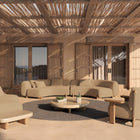 Milos 60-Degree Corner Outdoor Sectional Module