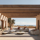 Milos 60-Degree Corner Outdoor Sectional Module