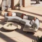 Milos 60-Degree Corner Outdoor Sectional Module
