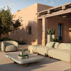 Milos Armless Outdoor Sectional Module