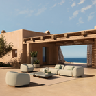 Milos Armless Outdoor Sectional Module