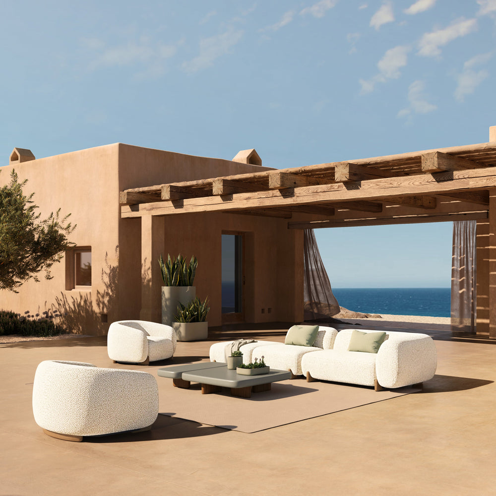 Milos Armless Outdoor Sectional Module