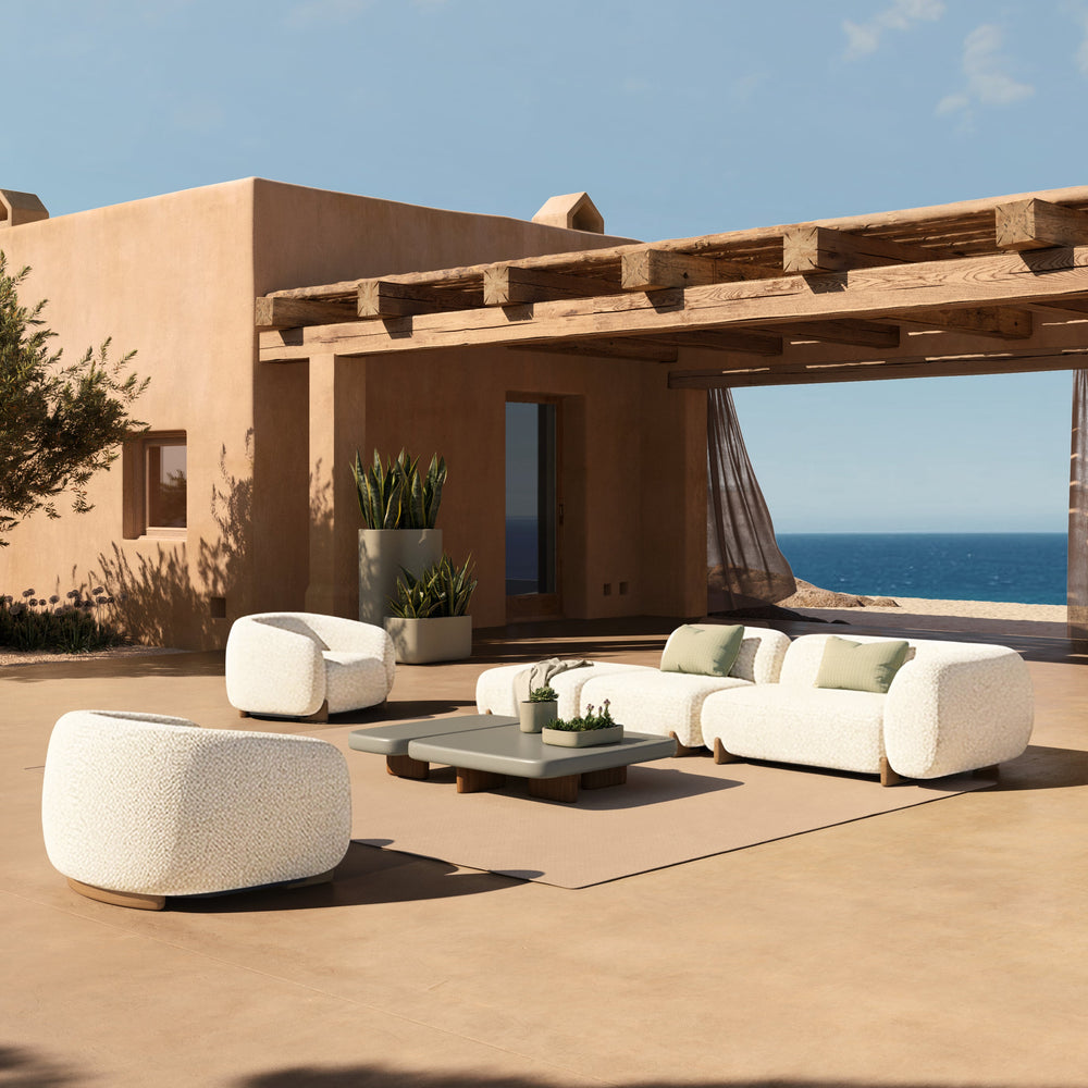 Milos Chaise Outdoor Sectional Module