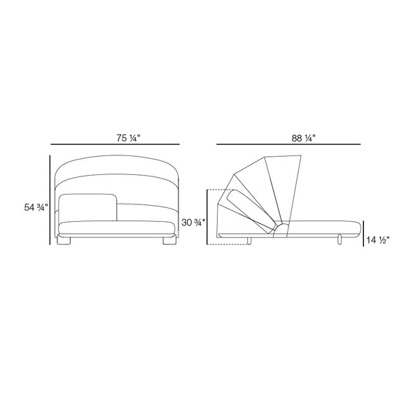 Milos Outdoor Daybed
