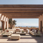 Milos Outdoor Ottoman