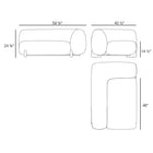 Milos Outdoor Sectional Module