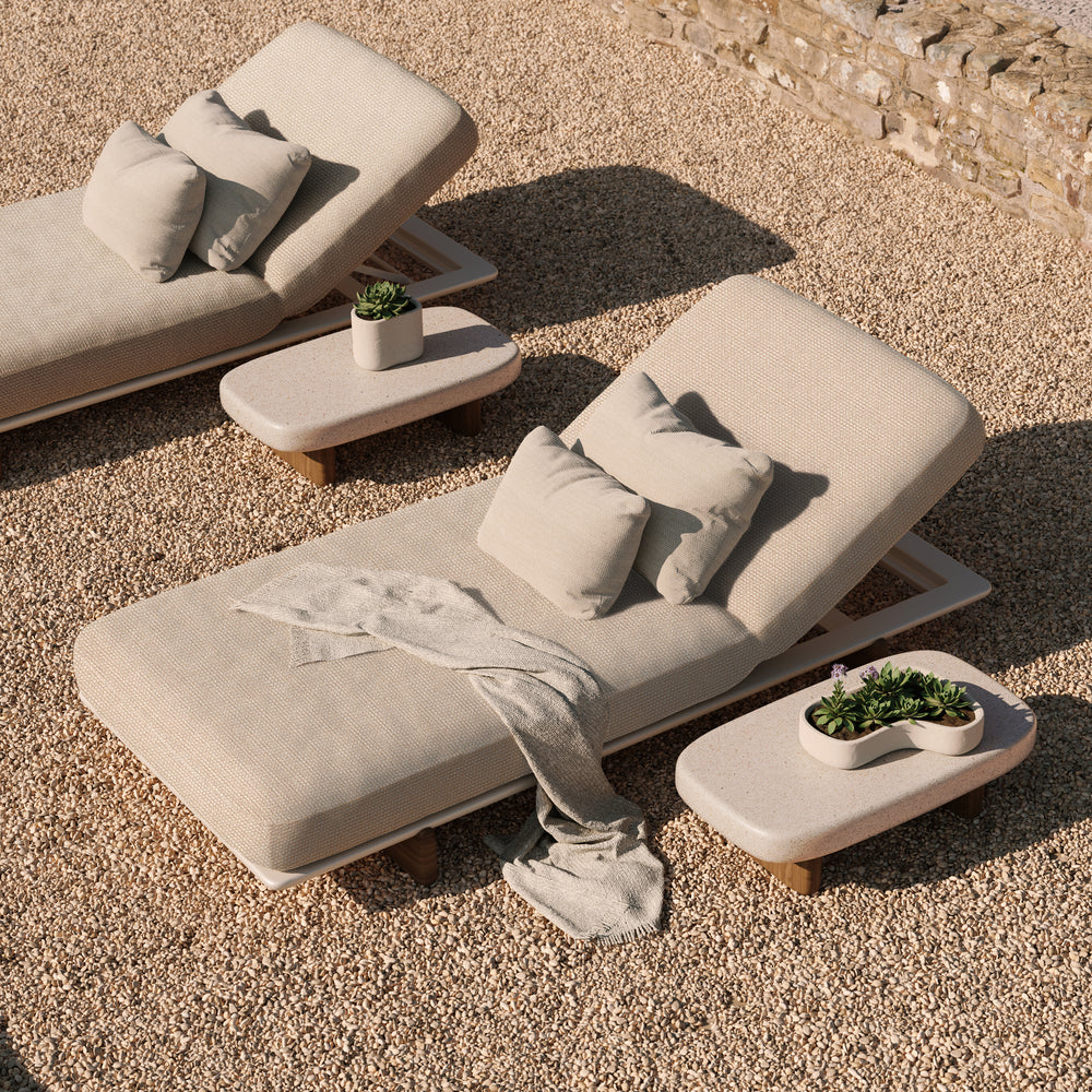 Milos Outdoor Sun Lounger