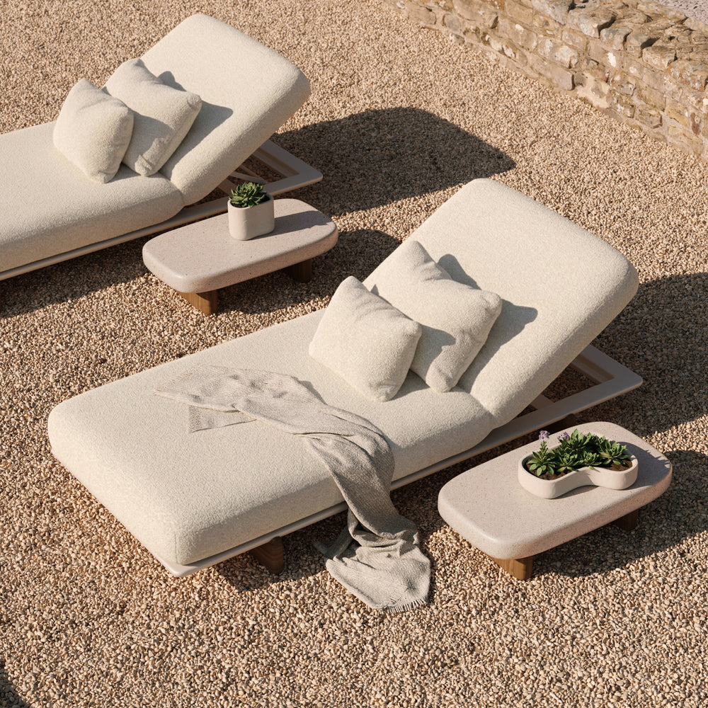 Milos Outdoor Sun Lounger