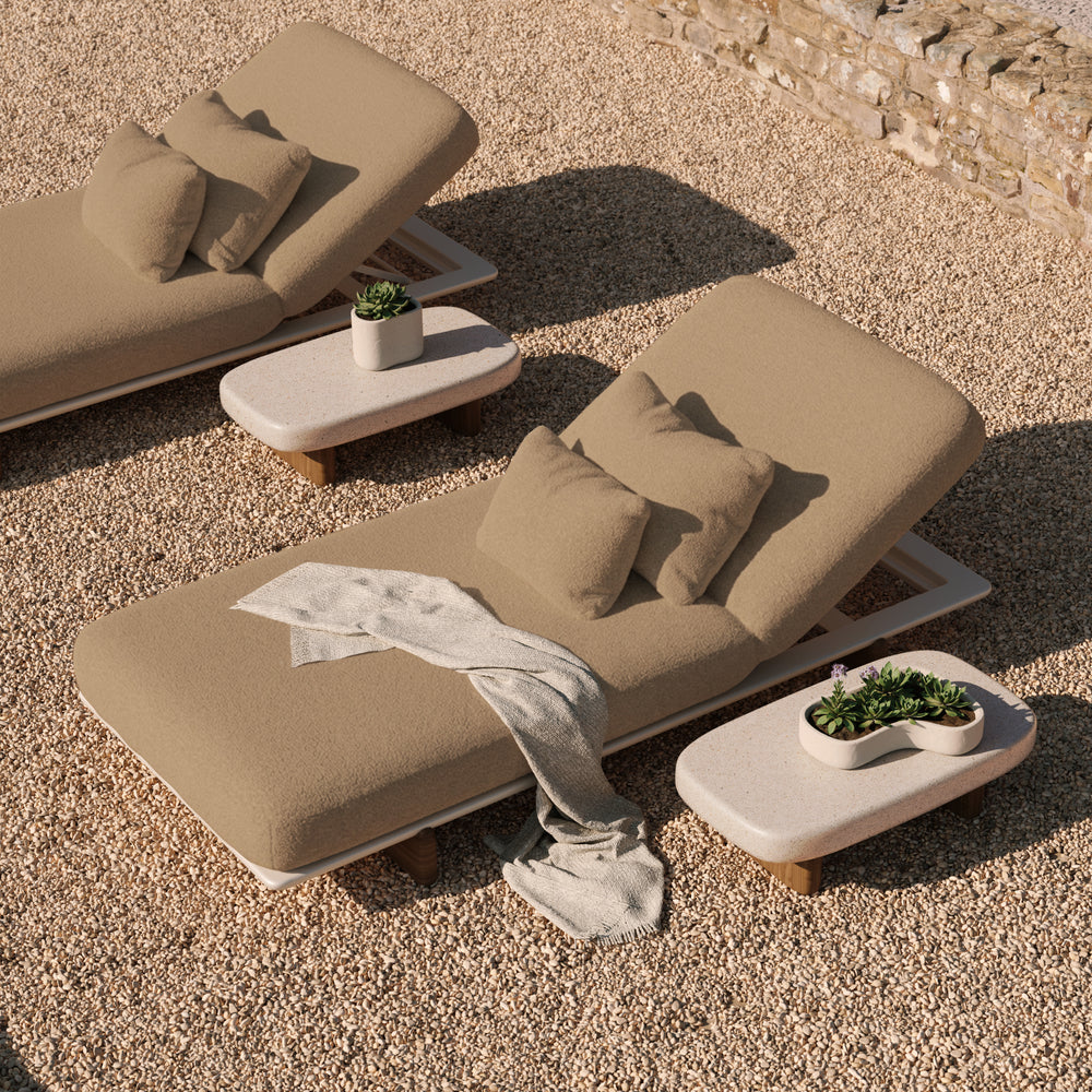 Milos Outdoor Sun Lounger