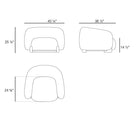 Milos Upholstered Outdoor Lounge Chair