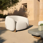 Milos Upholstered Outdoor Lounge Chair