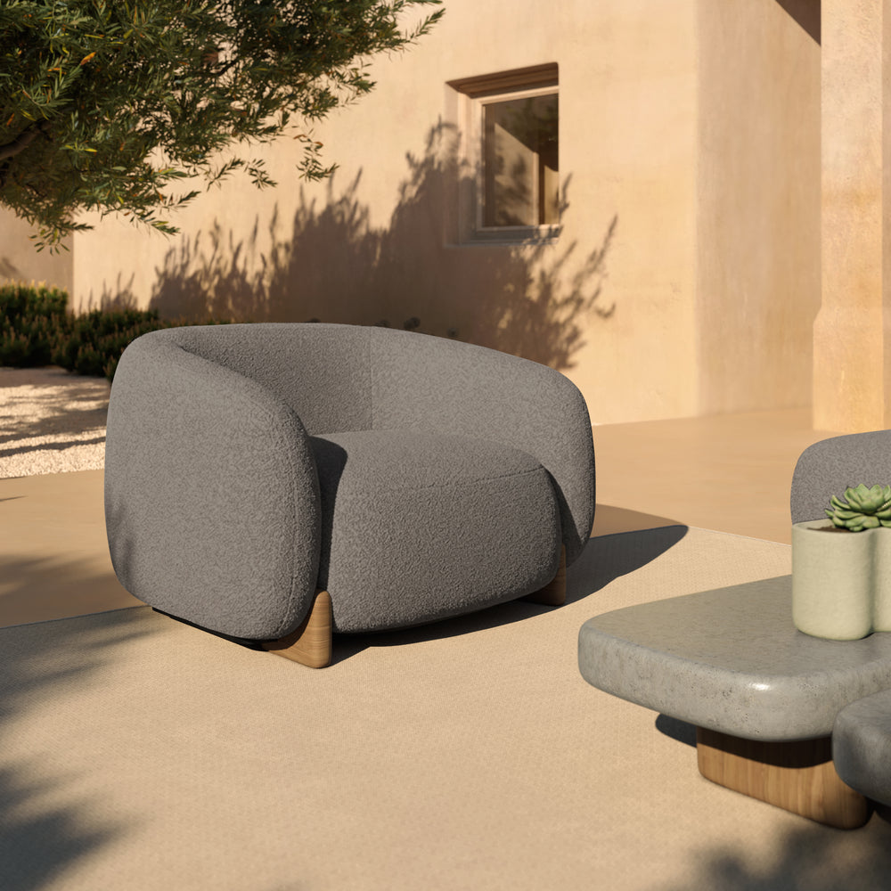 Milos Upholstered Outdoor Lounge Chair