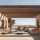 Milos Upholstered Outdoor Lounge Chair