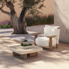 Milos Wood Outdoor Lounge Chair