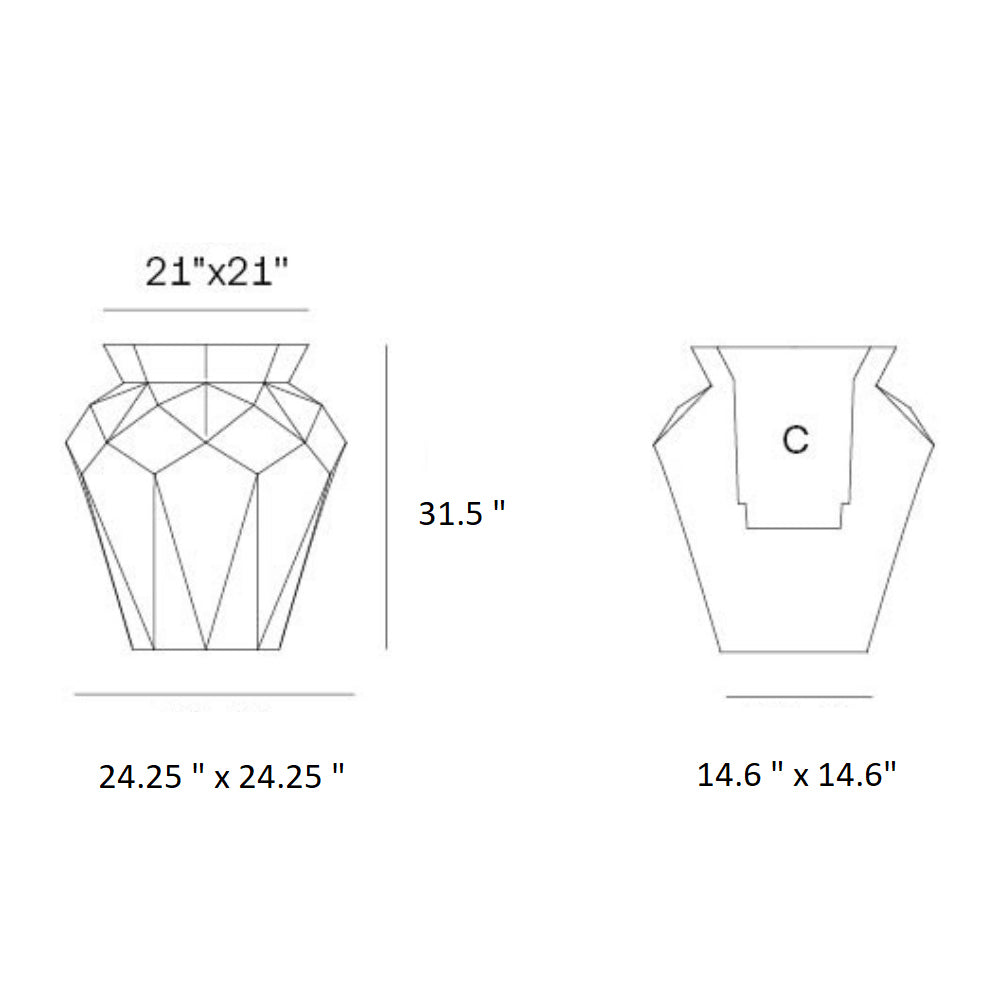 Origami Hanami Planter