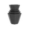 Origami Hinoki Planter  option Anthracite