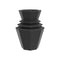 Origami Hinoki Planter  option Black