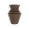 Origami Hinoki Planter  option Brown