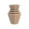 Origami Hinoki Planter  option Camel