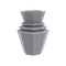 Origami Hinoki Planter  option Gray