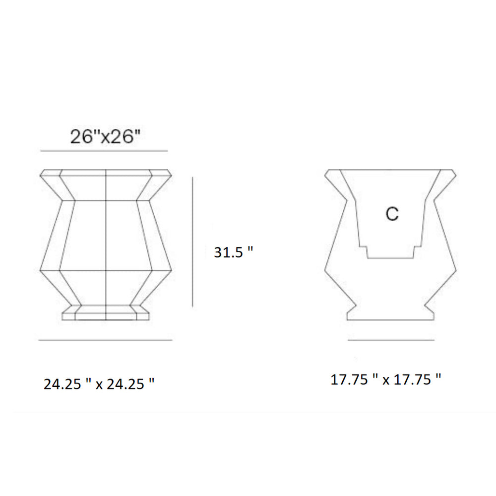 Origami Kashi Planter