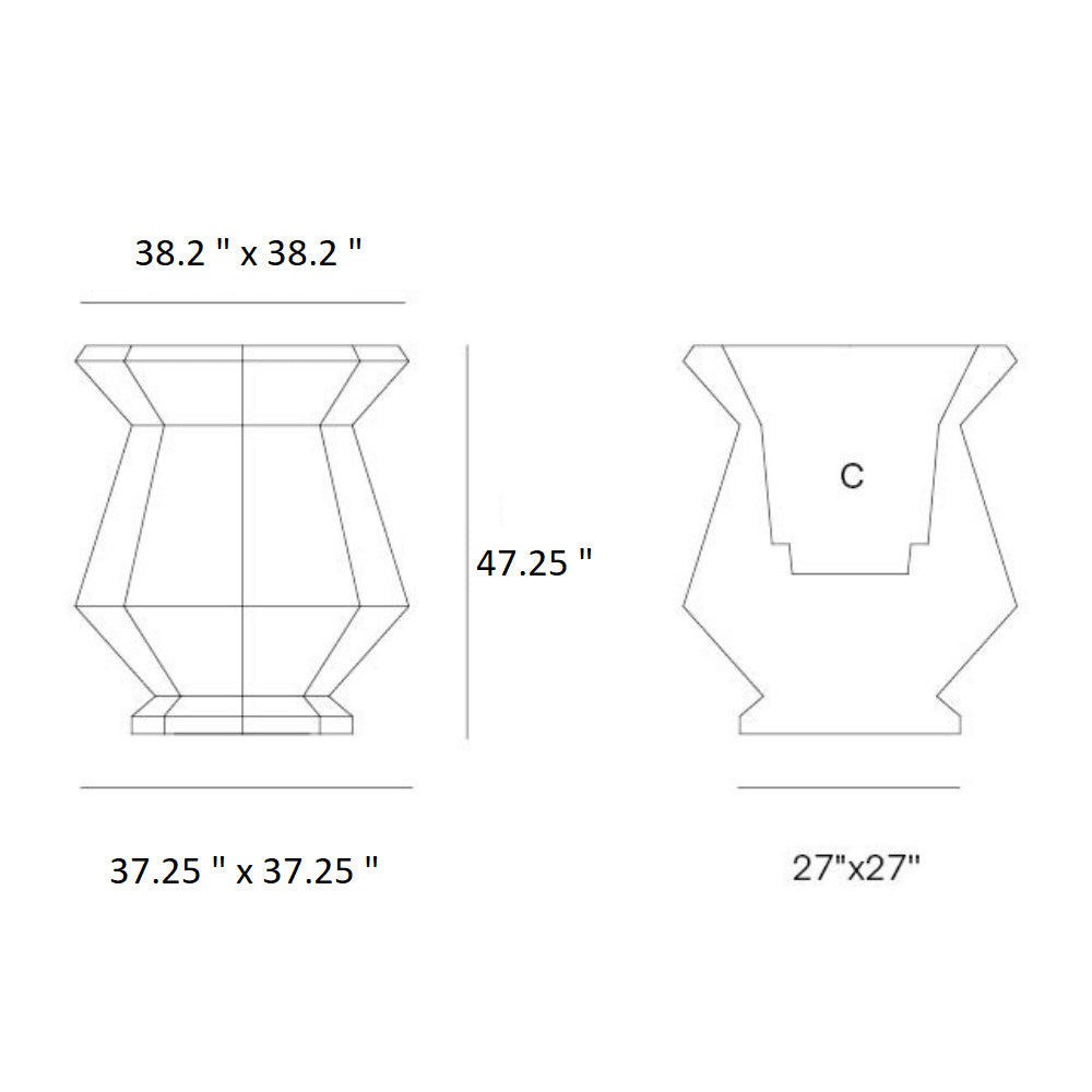 Origami Kashi Planter