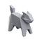 Origami Neko Statue  option Gray