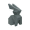 Origami Usagi Statue  option Green