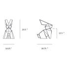 Origami Usagi Statue