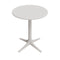 Palm Outdoor Round Dining Table  option Ecru