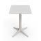 Palm Outdoor Square Dining Table  option Ecru