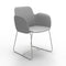 Pezzettina Dining Armchair  option Basic Steel