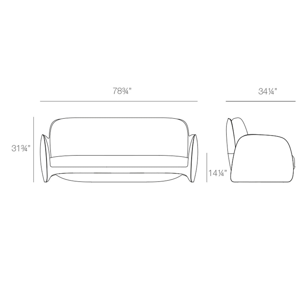 Pezzettina Outdoor Sofa