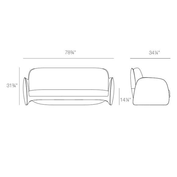 Pezzettina Outdoor Sofa