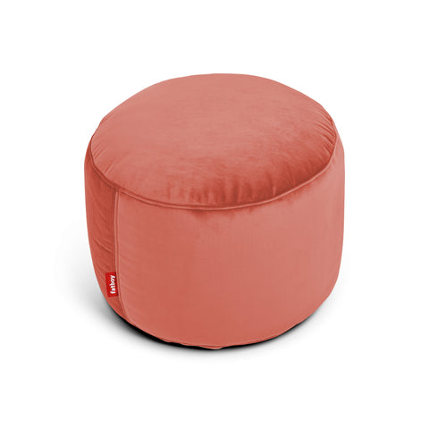 Point Recycled Royal Velvet Pouf