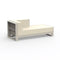 Posidonia Outdoor Chaise Lounge  option Ecru