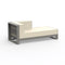Posidonia Outdoor Chaise Lounge  option Traffic Gray