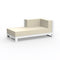 Posidonia Outdoor Chaise Lounge  option Left Chaise