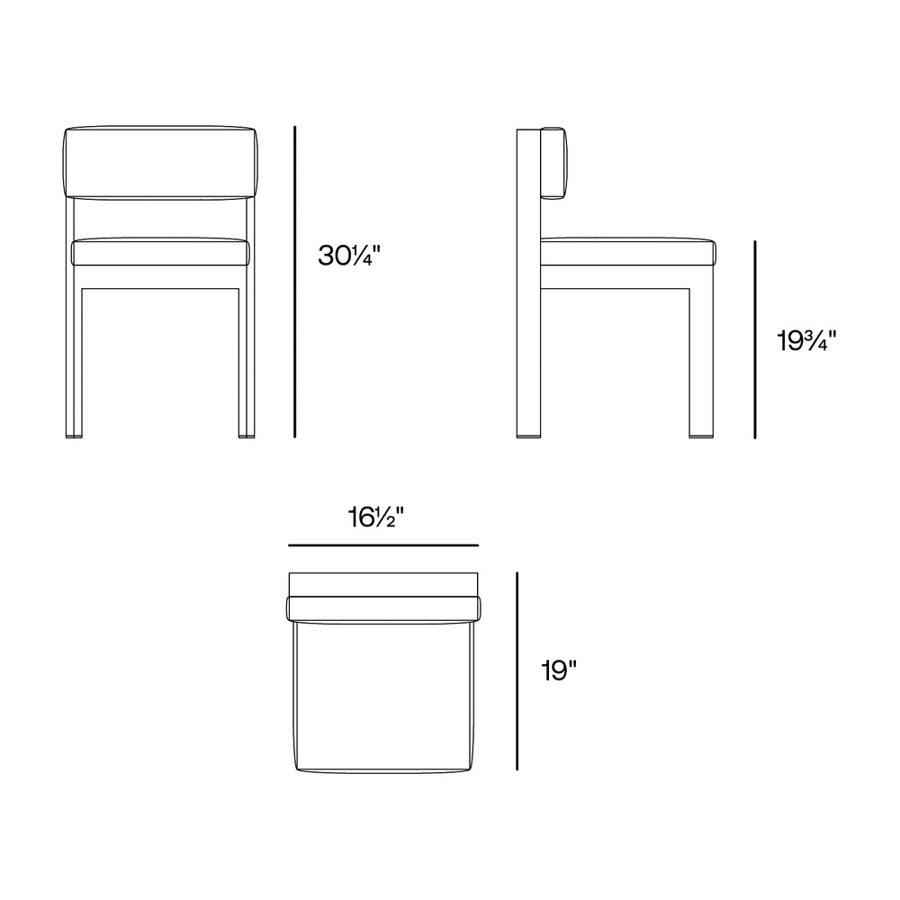 Posidonia Outdoor Dining Chair