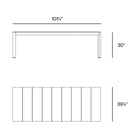 Posidonia Outdoor Dining Table