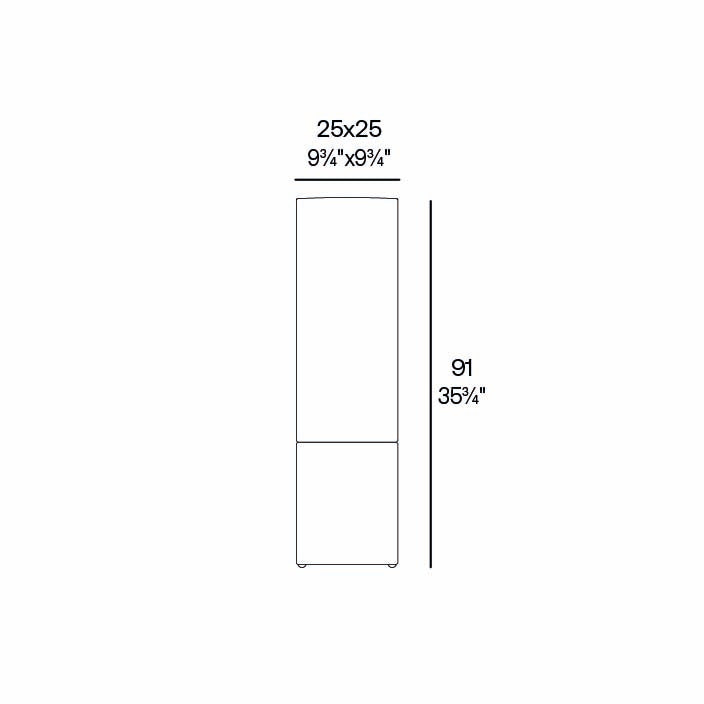 Posidonia Tall Outdoor LED Floor Lamp