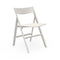 Quartz Folding Chair (Set of 4)  option Basic Ecru