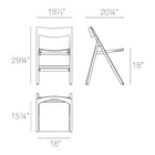 Quartz Folding Chair (Set of 4)