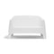 Solid 2 Seater Outdoor Sofa  option White
