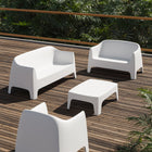 Solid 2 Seater Outdoor Sofa