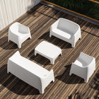 Solid 2 Seater Outdoor Sofa