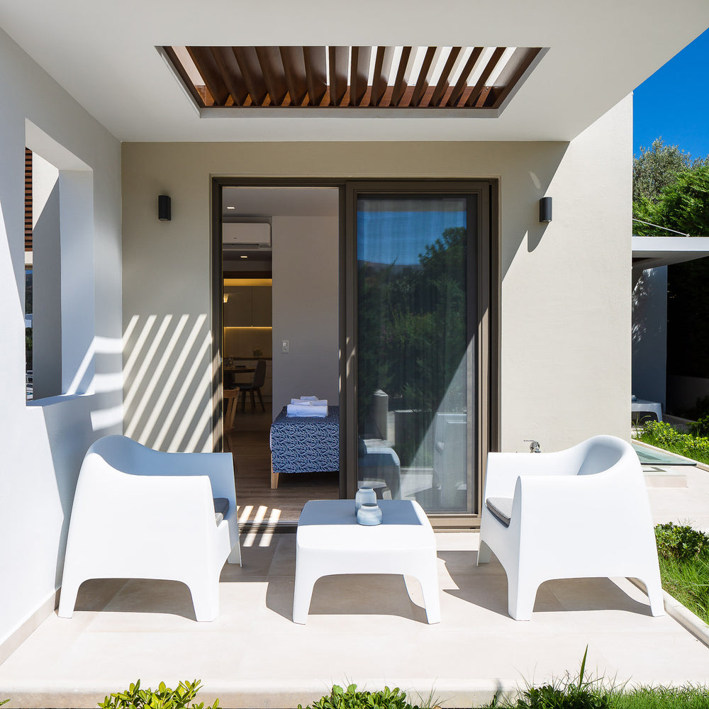 Solid Outdoor Coffee Table